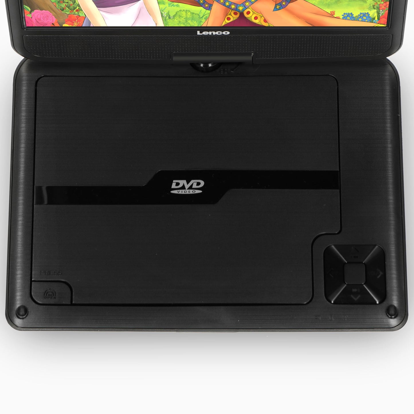 9-Inch Portable DVD Player with Bracket, Black