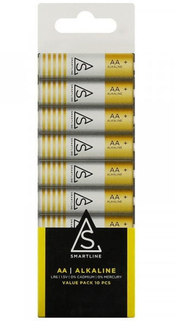 AA LR6 Smartline Alkaline 10-pack