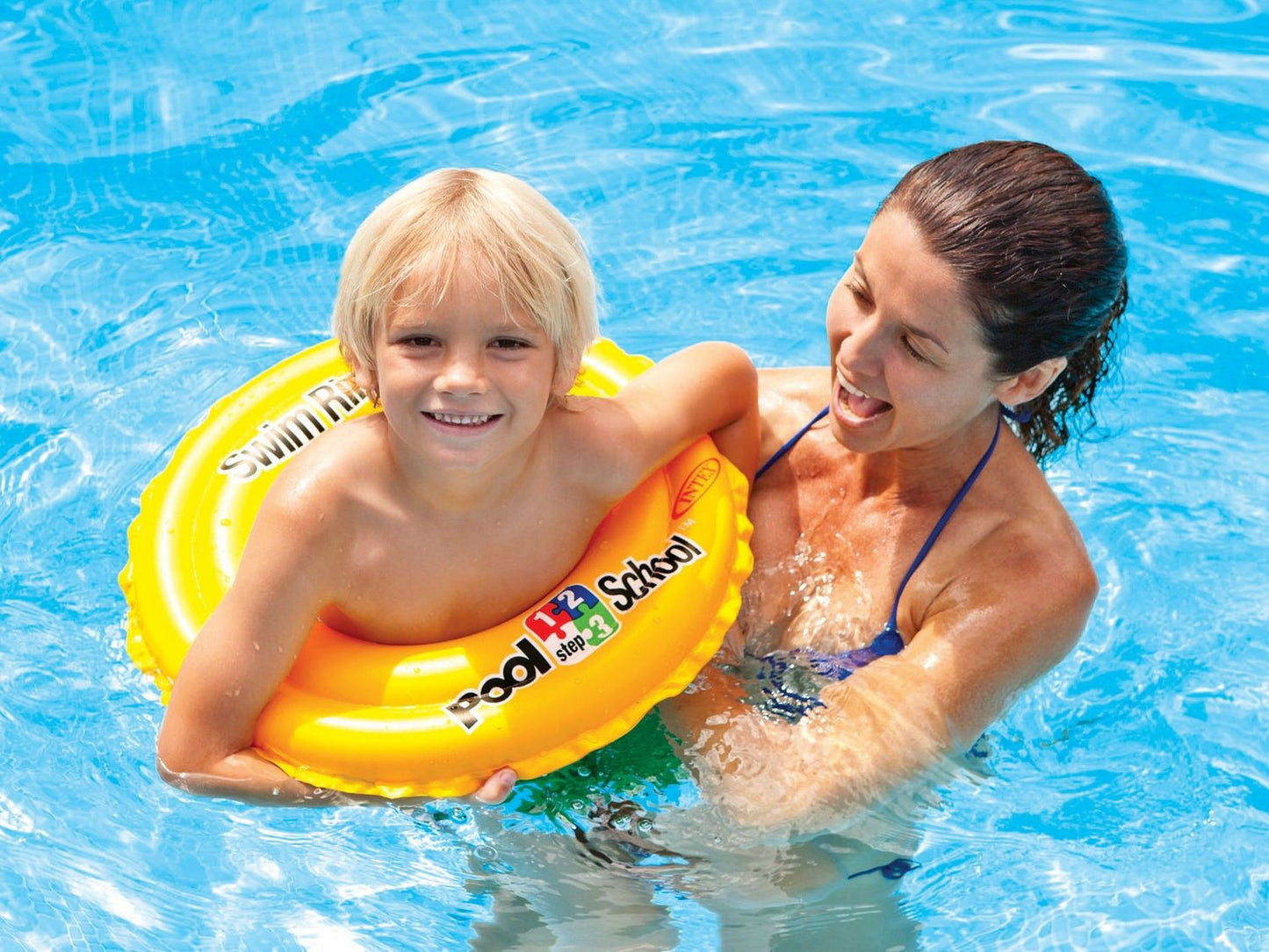 ABC ring for learning to swim, diameter 51 cm, INTEX 58231