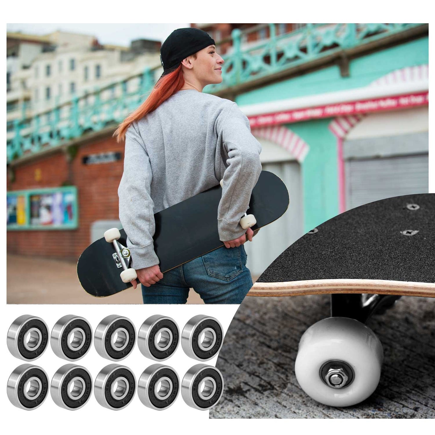 ABEC-9 bearings for scooters 10 pcs
