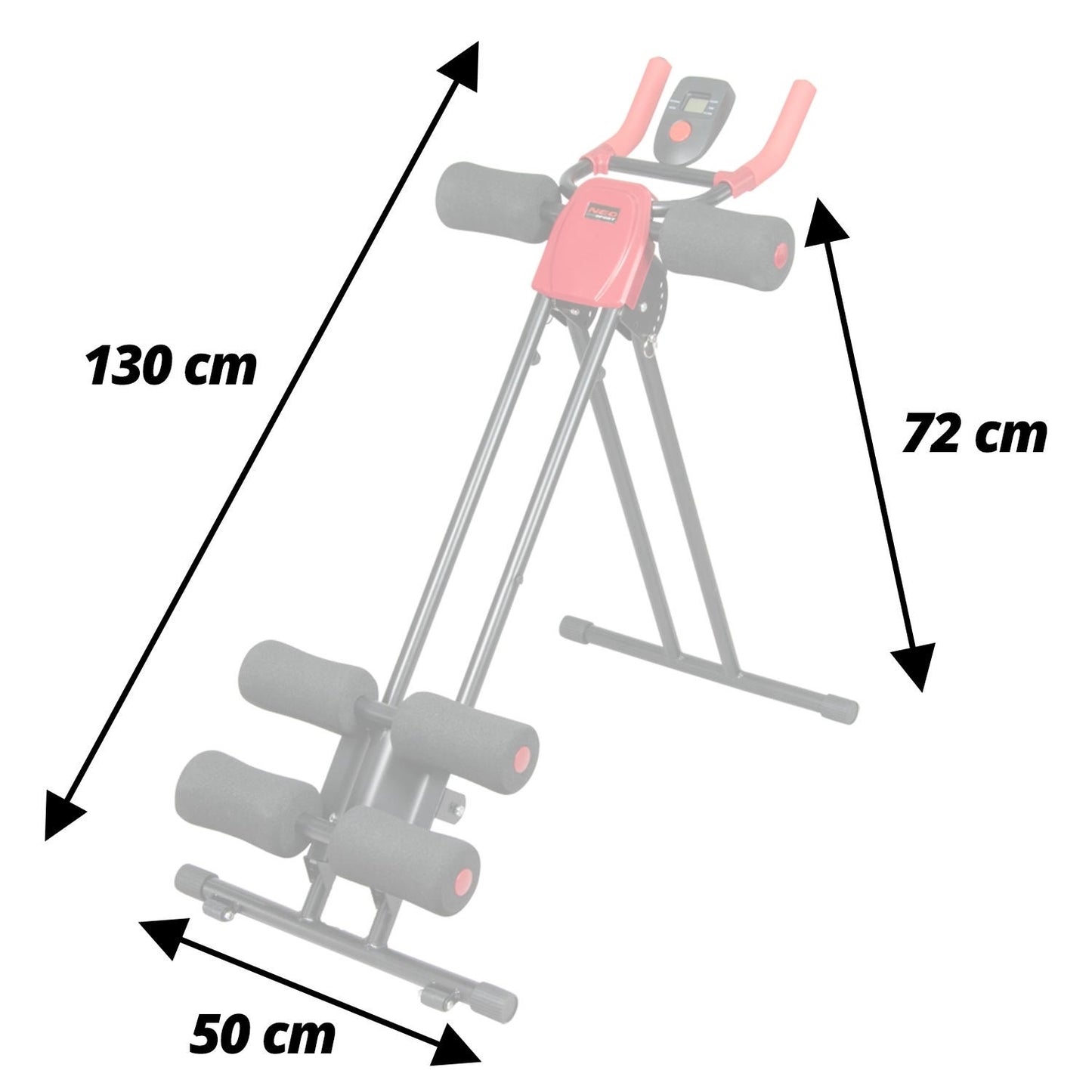 AB VERTICAL Neo-Sport NS-13 abdominal muscle exercise bench