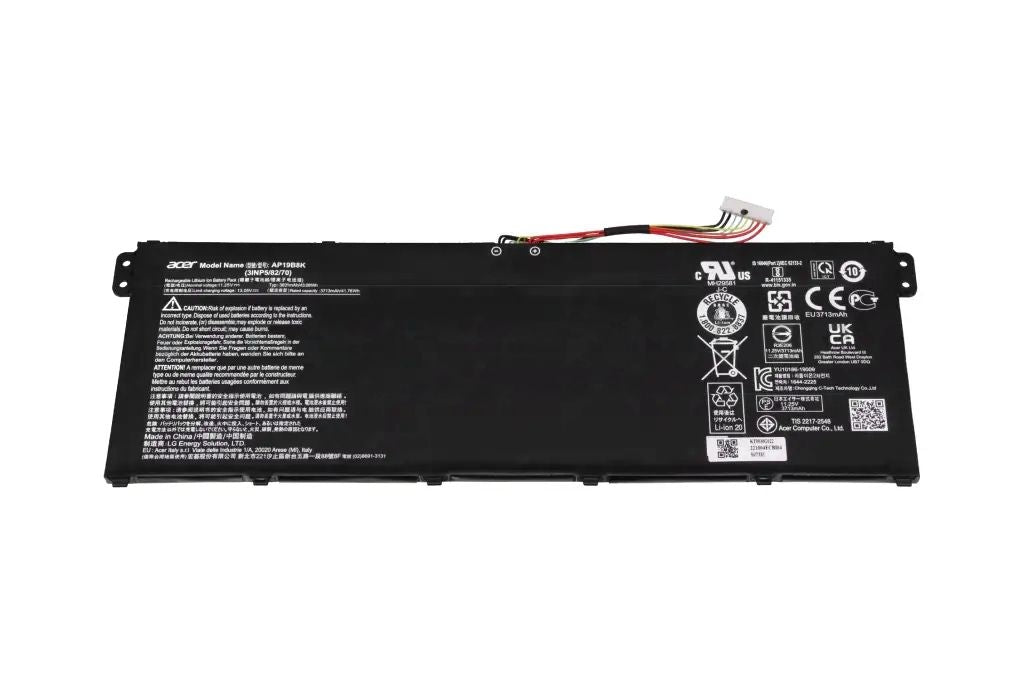 ACER Battery 3830mAh, 3S1P, Ap19B8K, 11.25V, 45W