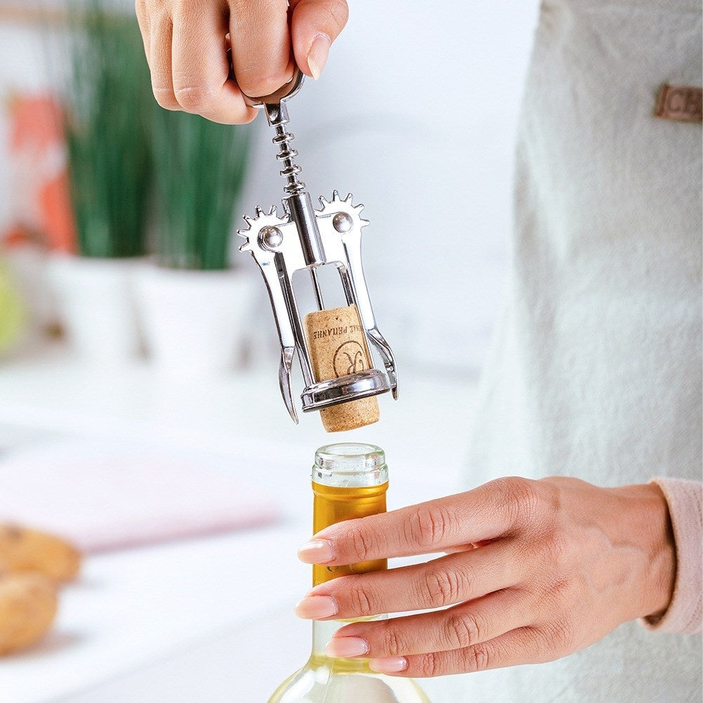 ACER steel wine corkscrew 15 cm