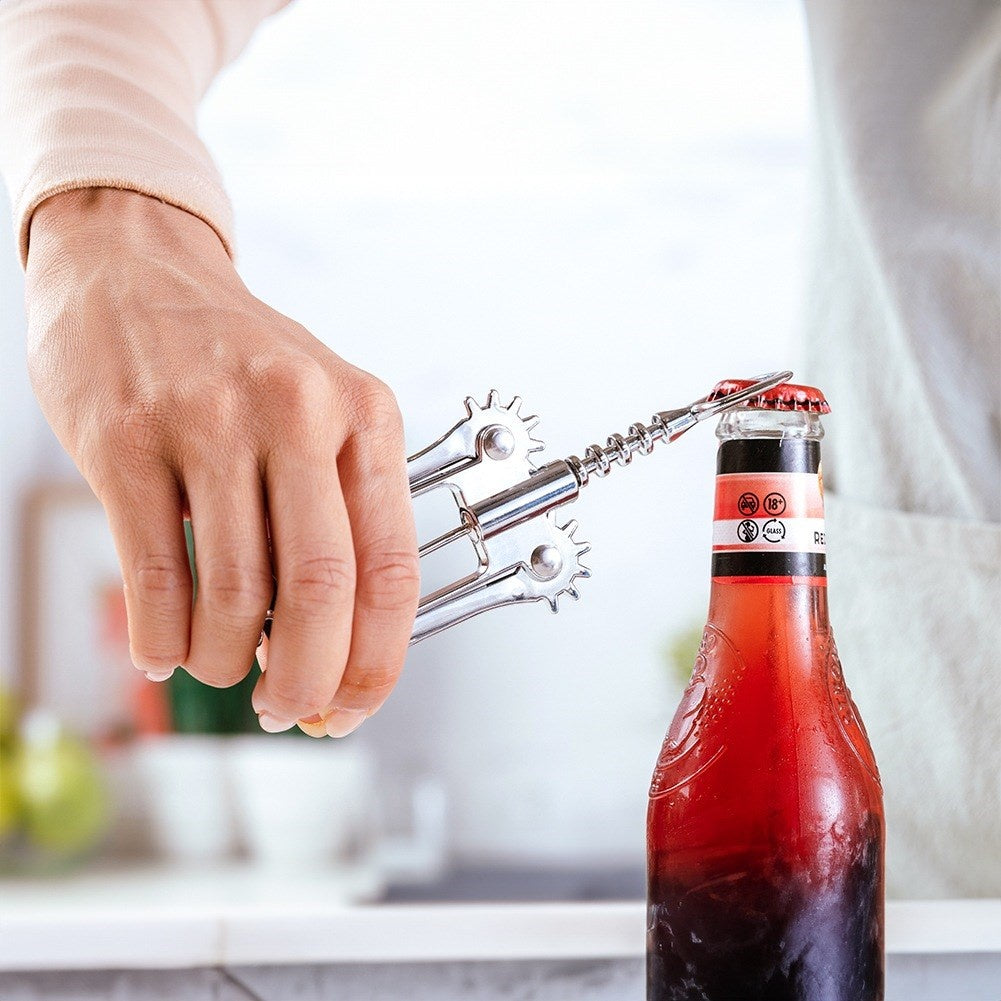 ACER steel wine corkscrew 15 cm