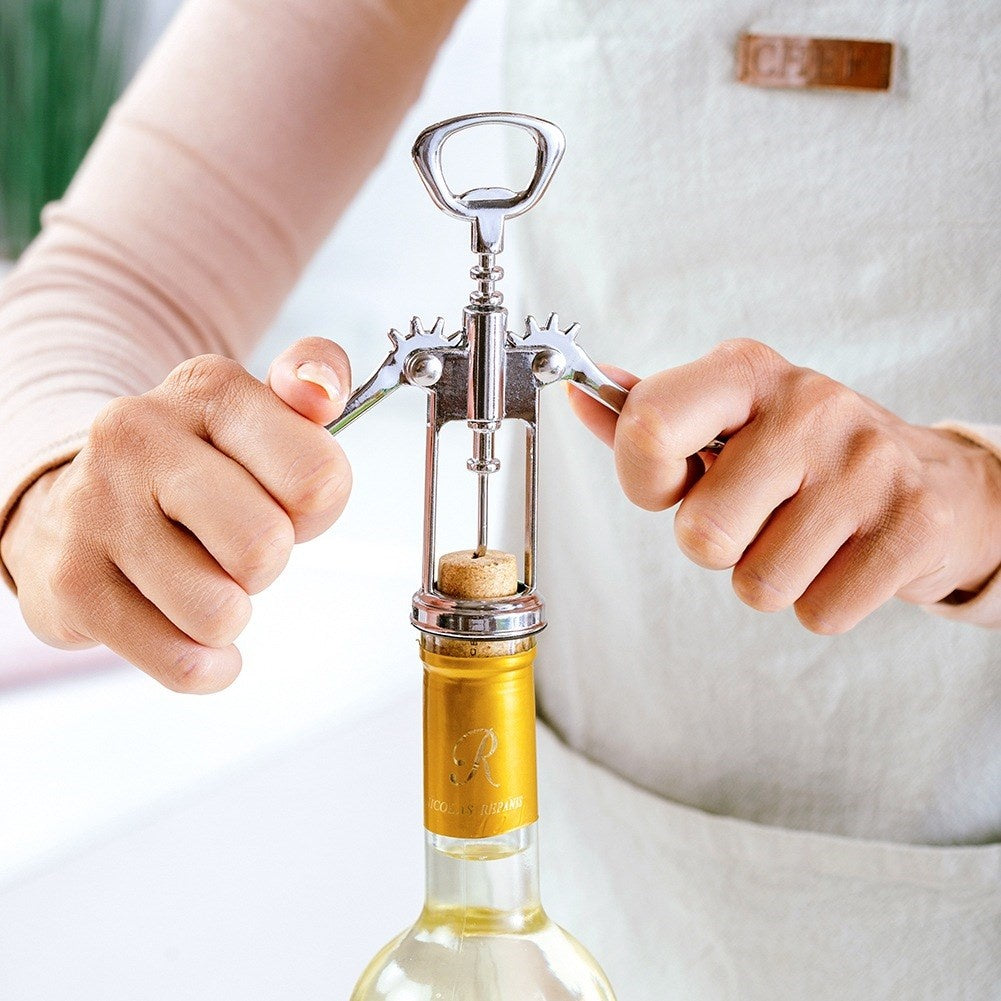 ACER steel wine corkscrew 15 cm