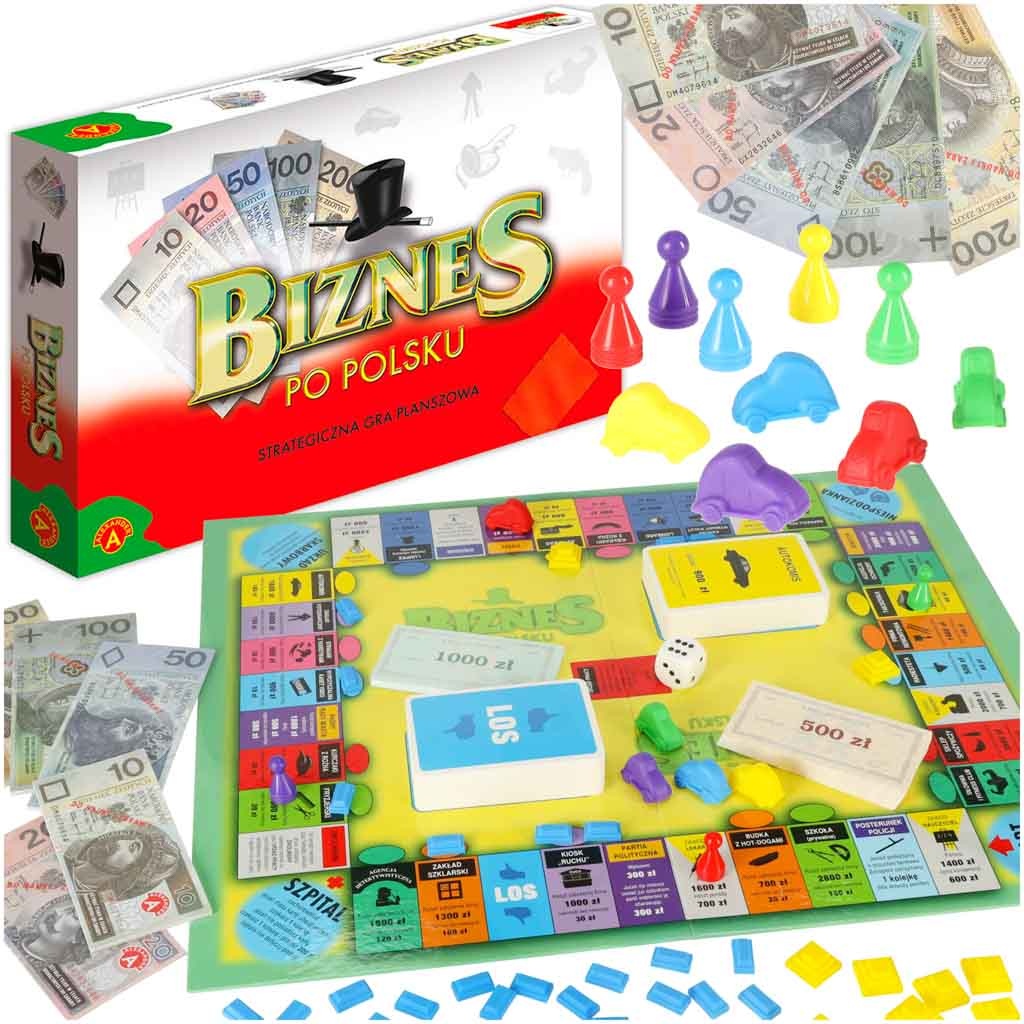 ALEXANDER Business Po Polsku party game 7+