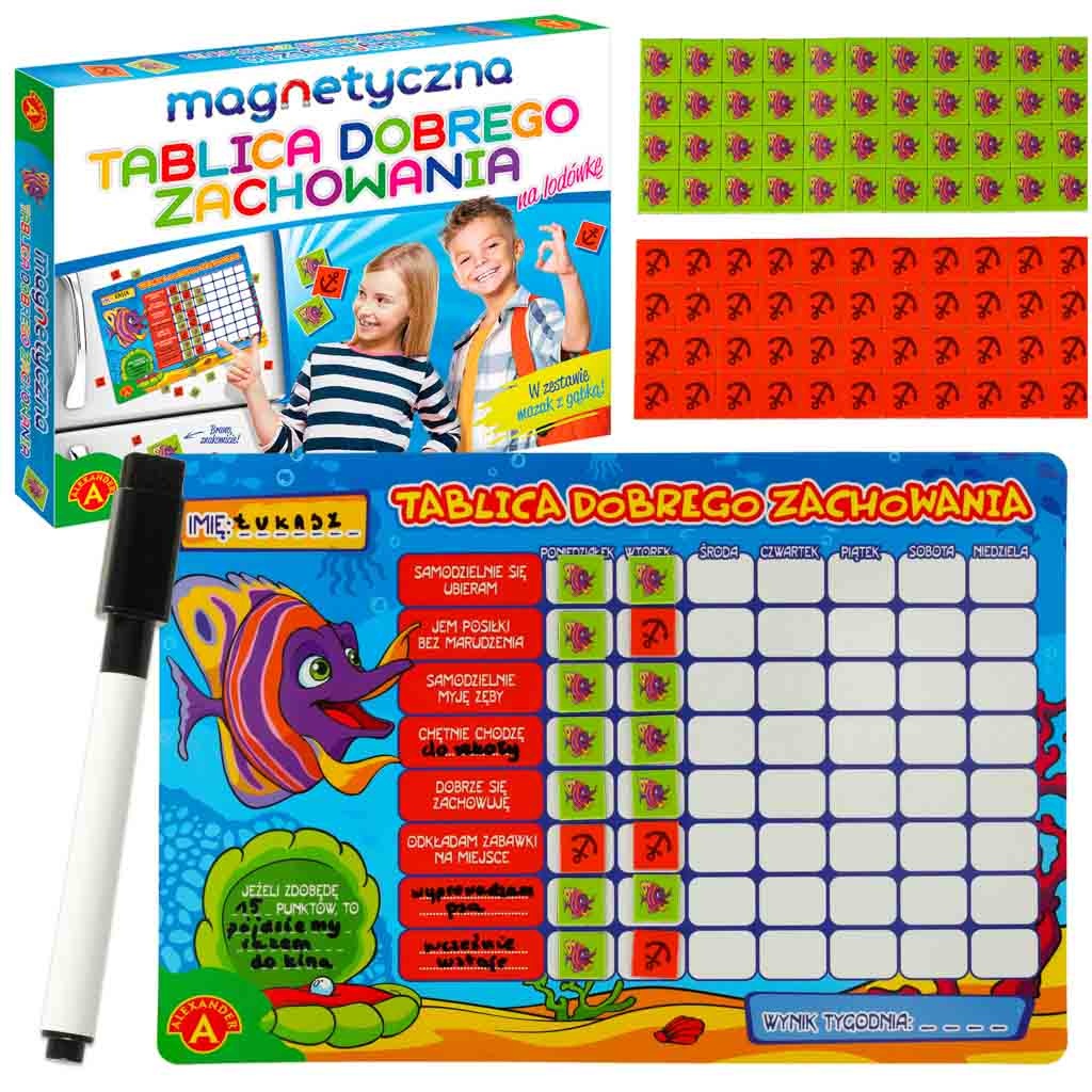 ALEXANDER Magnetic board of good behaviour