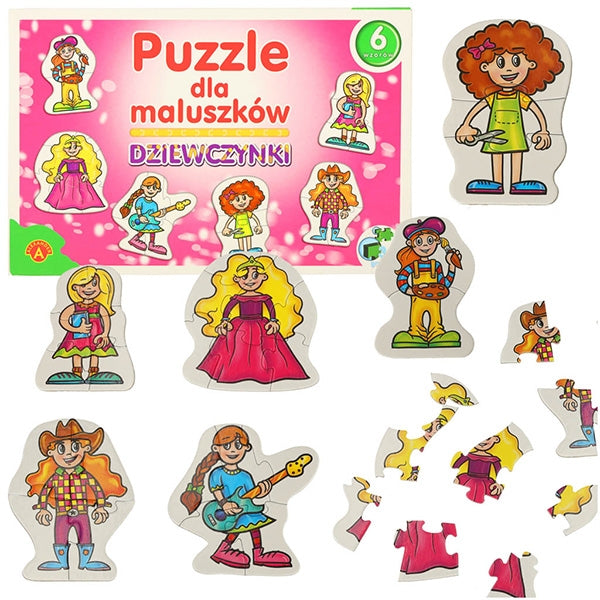 ALEXANDER Puzzles for toddlers - girls