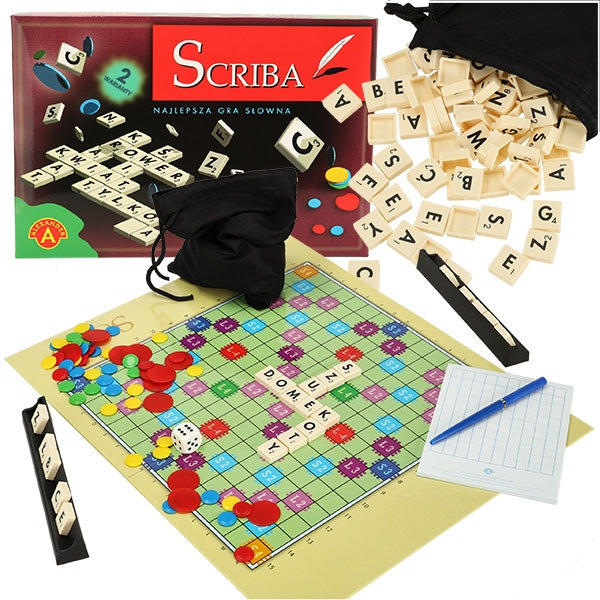 ALEXANDER Scriba word game letters word formation