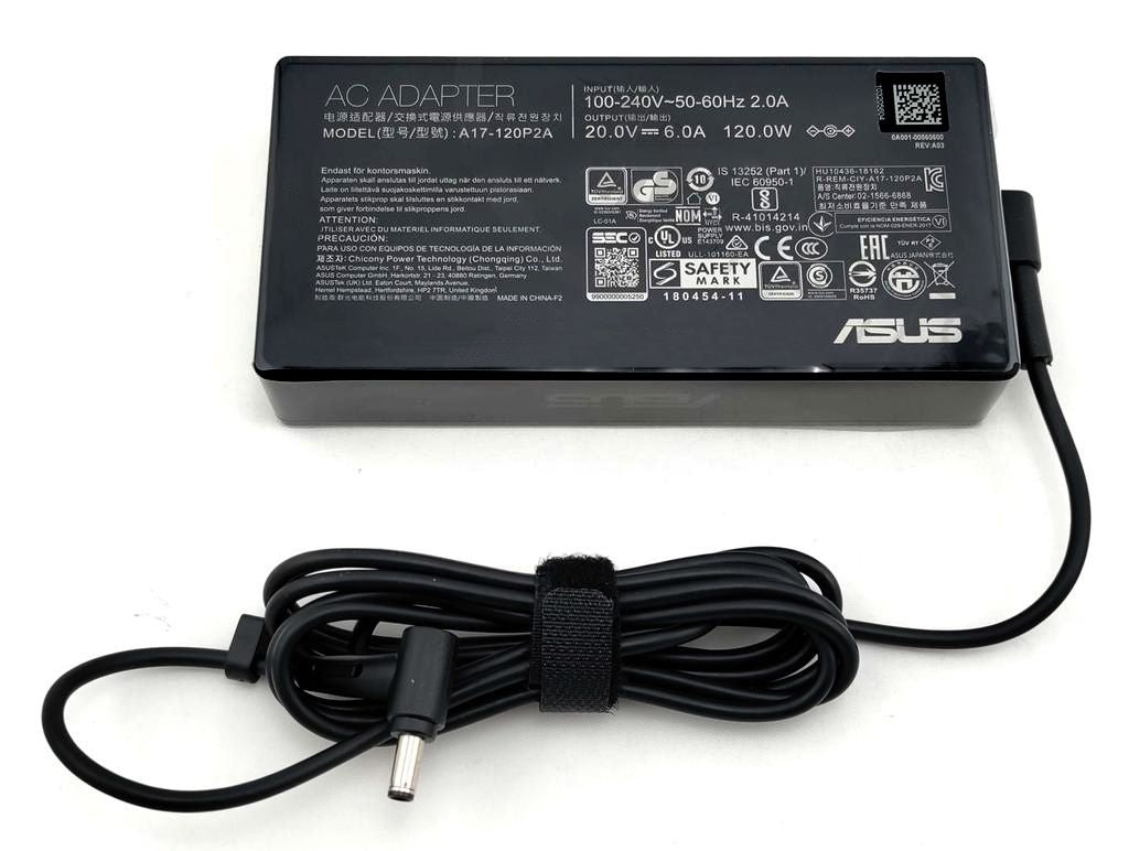 ASUS AC Adapter 120W / 20V / 6A / 4.5mm / 3Pin