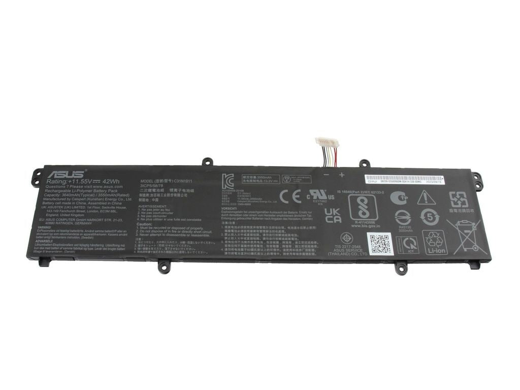 ASUS Battery B31N1911 3640mAh / 42Wh / 11.5V / 3 cells