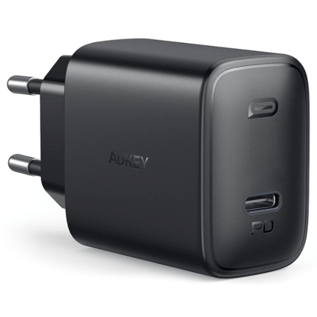 AUKEY Fast Charger USB-C, PD, 20W - Black