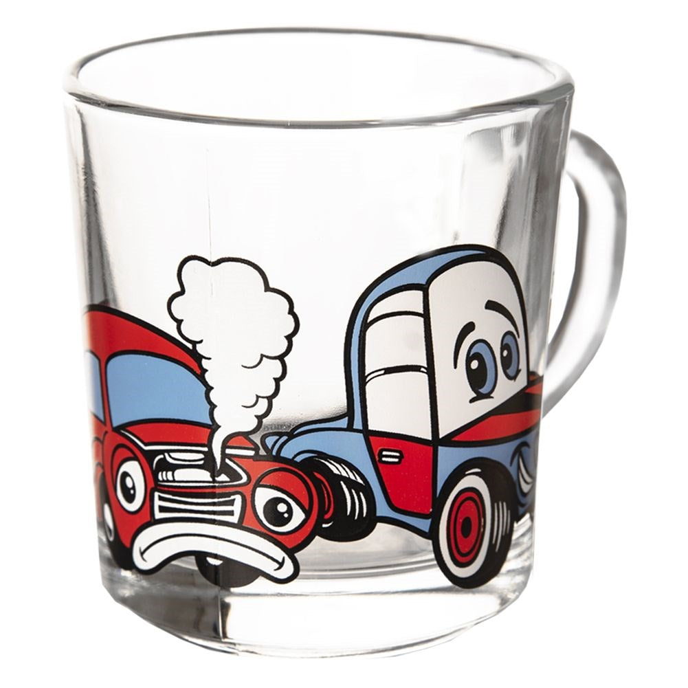 AUTO glass mug 250 ml