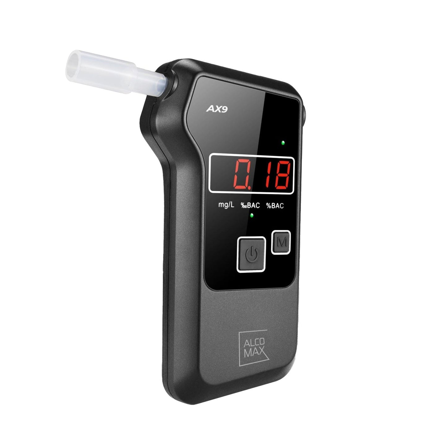 AX9 electrochemical breathalyzer with PLATINUM