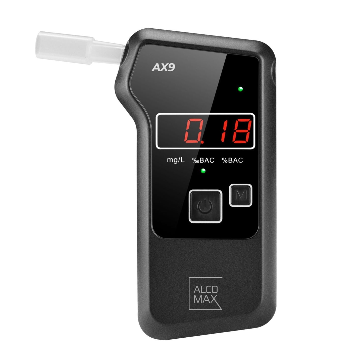 AX9 electrochemical breathalyzer with PLATINUM
