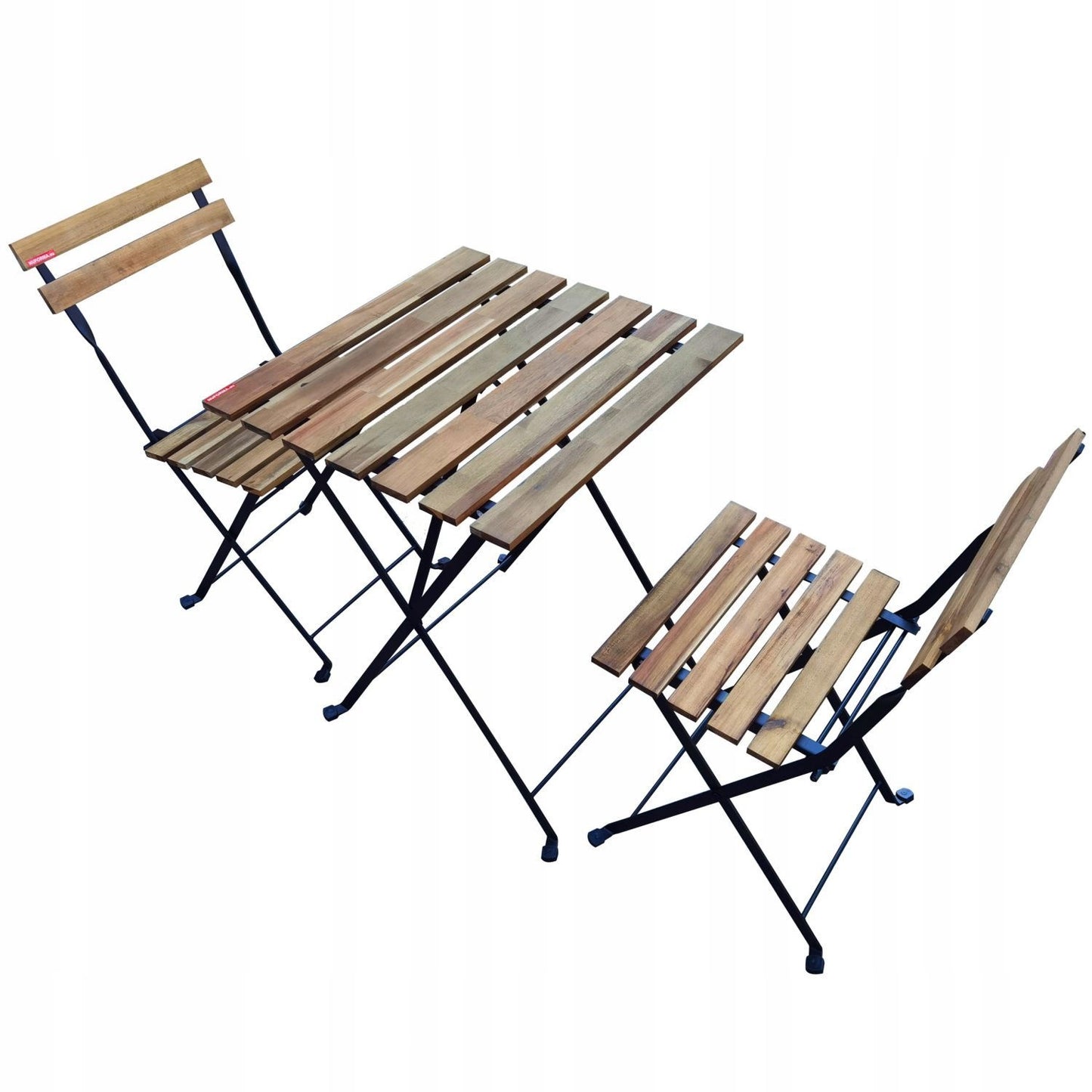 Acacia Wood Garden Furniture Set – Table and 2 Chairs