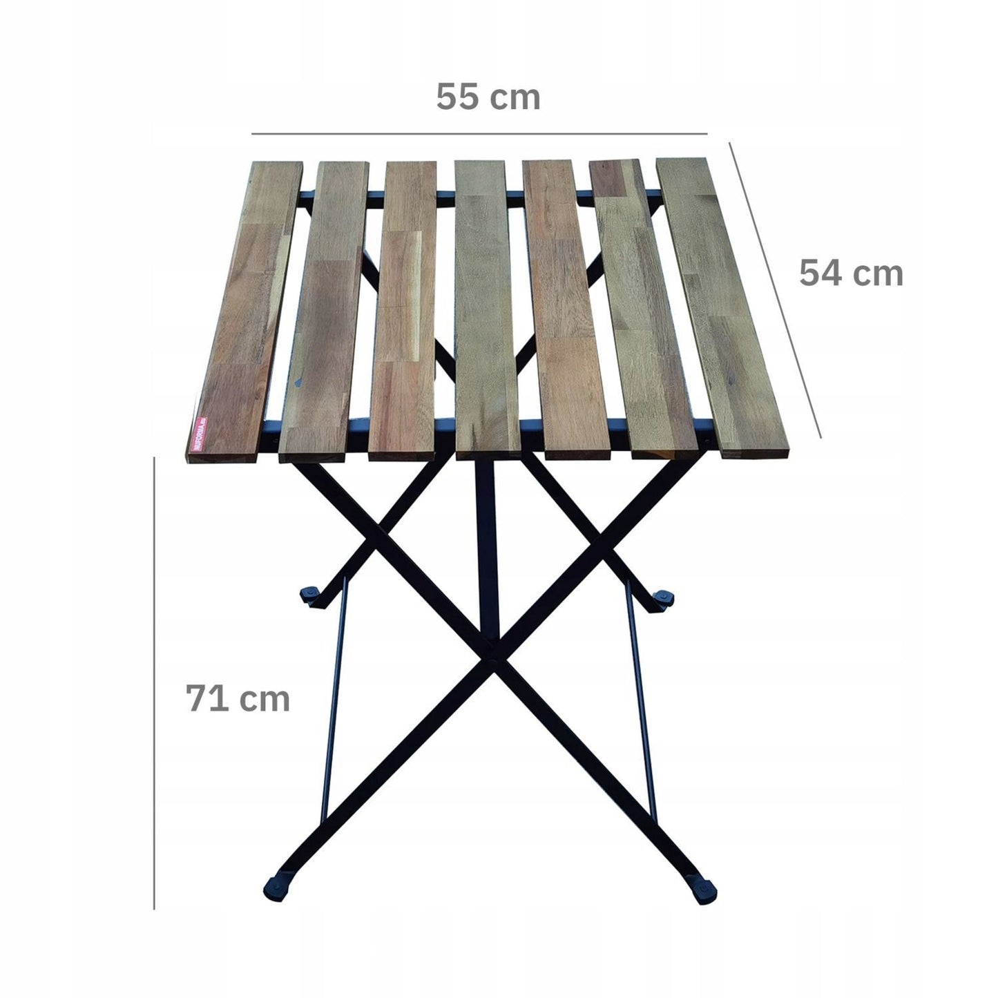 Acacia Wood Garden Furniture Set – Table and 2 Chairs