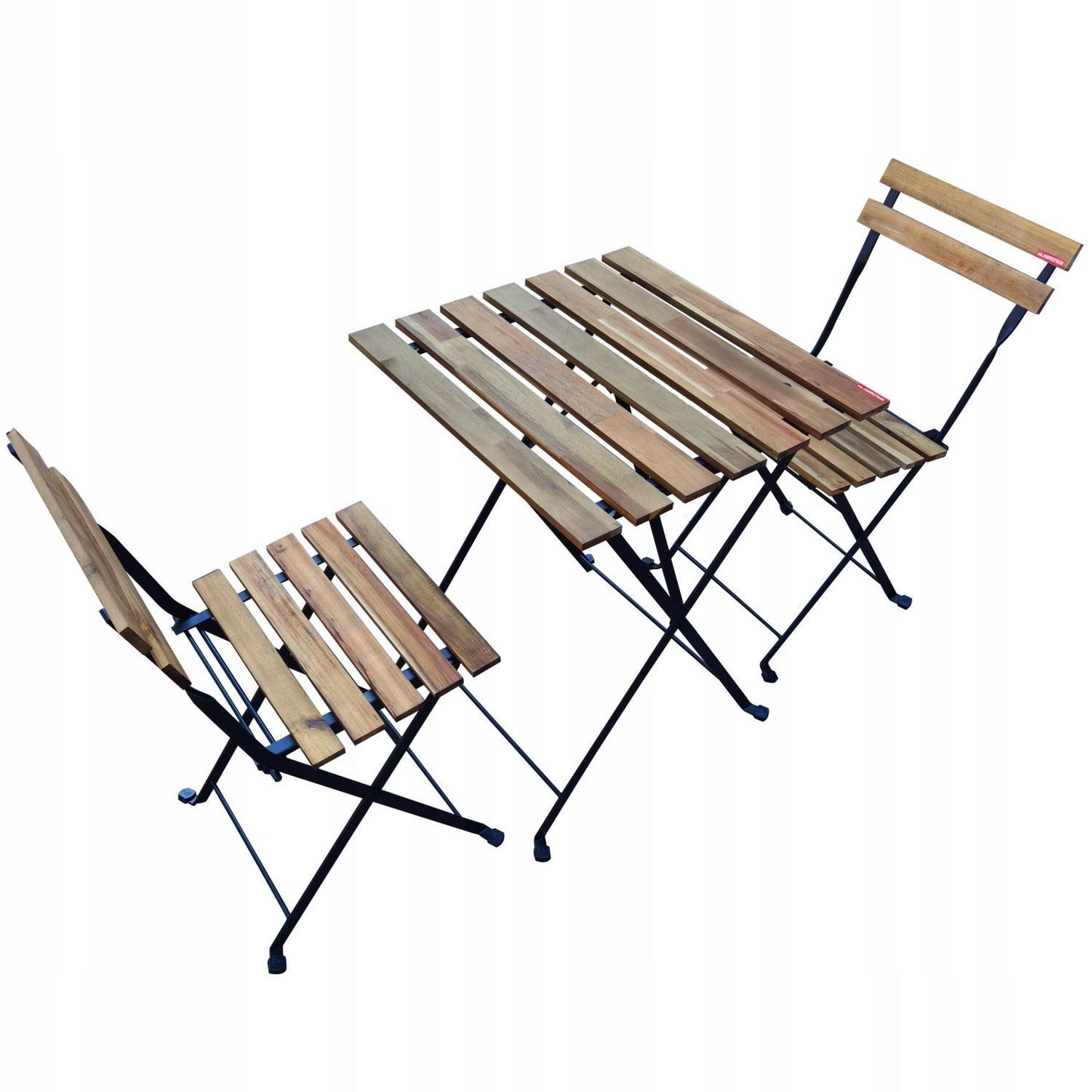 Acacia Wood Garden Furniture Set – Table and 2 Chairs