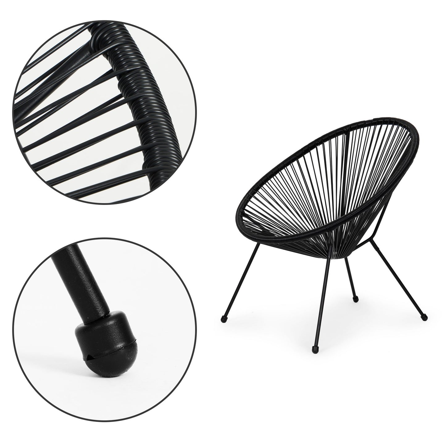 Acapulco armchair garden chair technorattan 2 pcs.