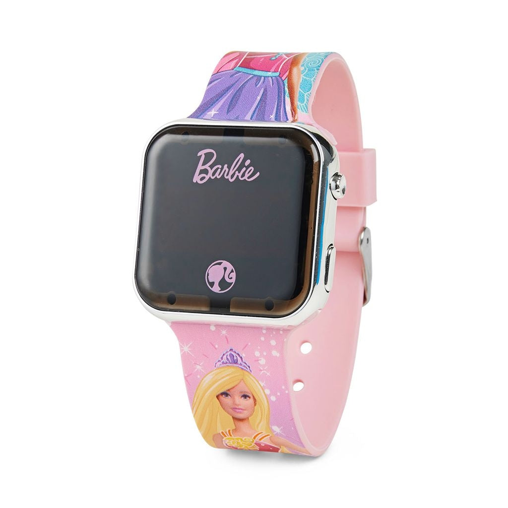 Accutime LED-klocka för barn – Barbie