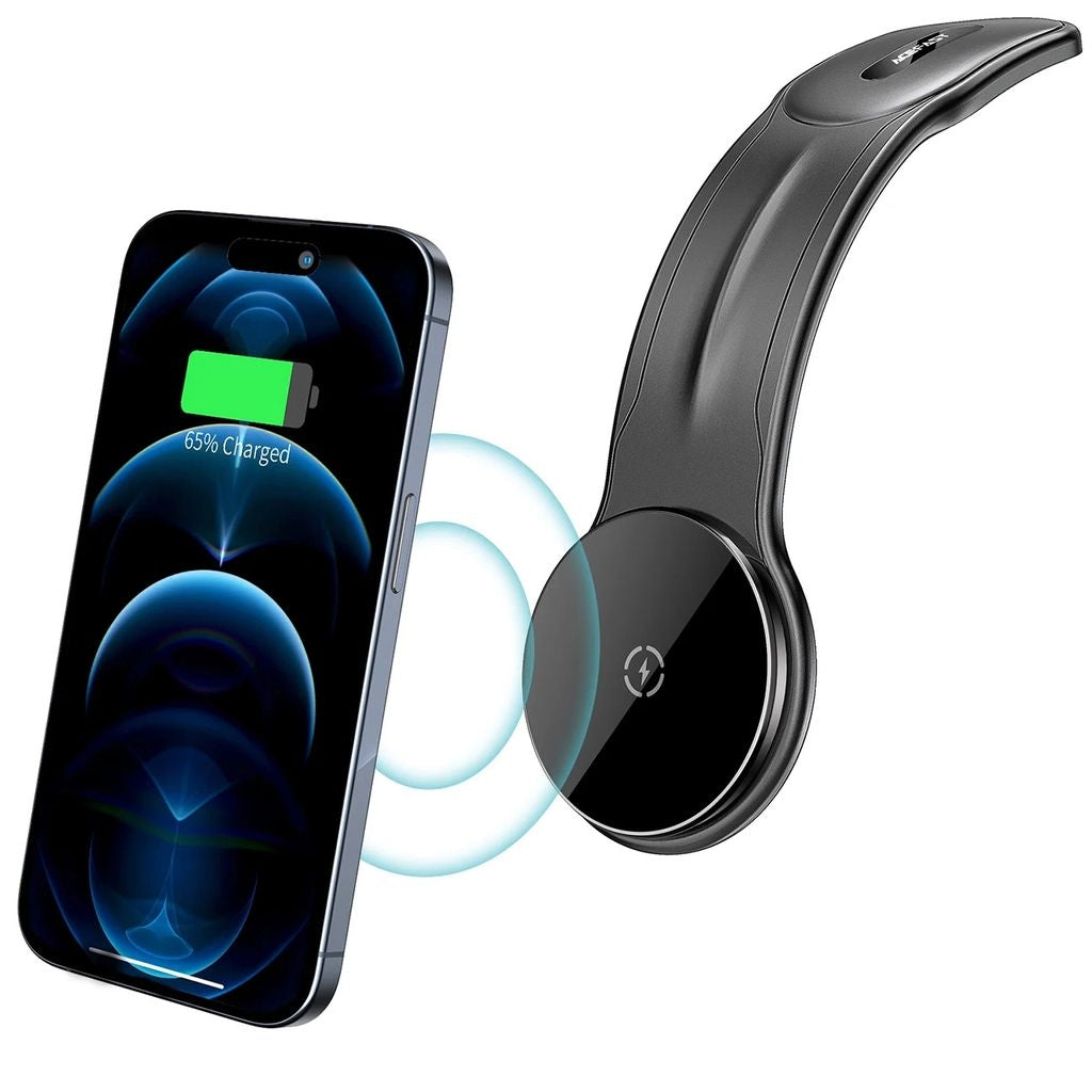 Acefast Car phone holder / Magsafe charger, 15W for dashboard - Black