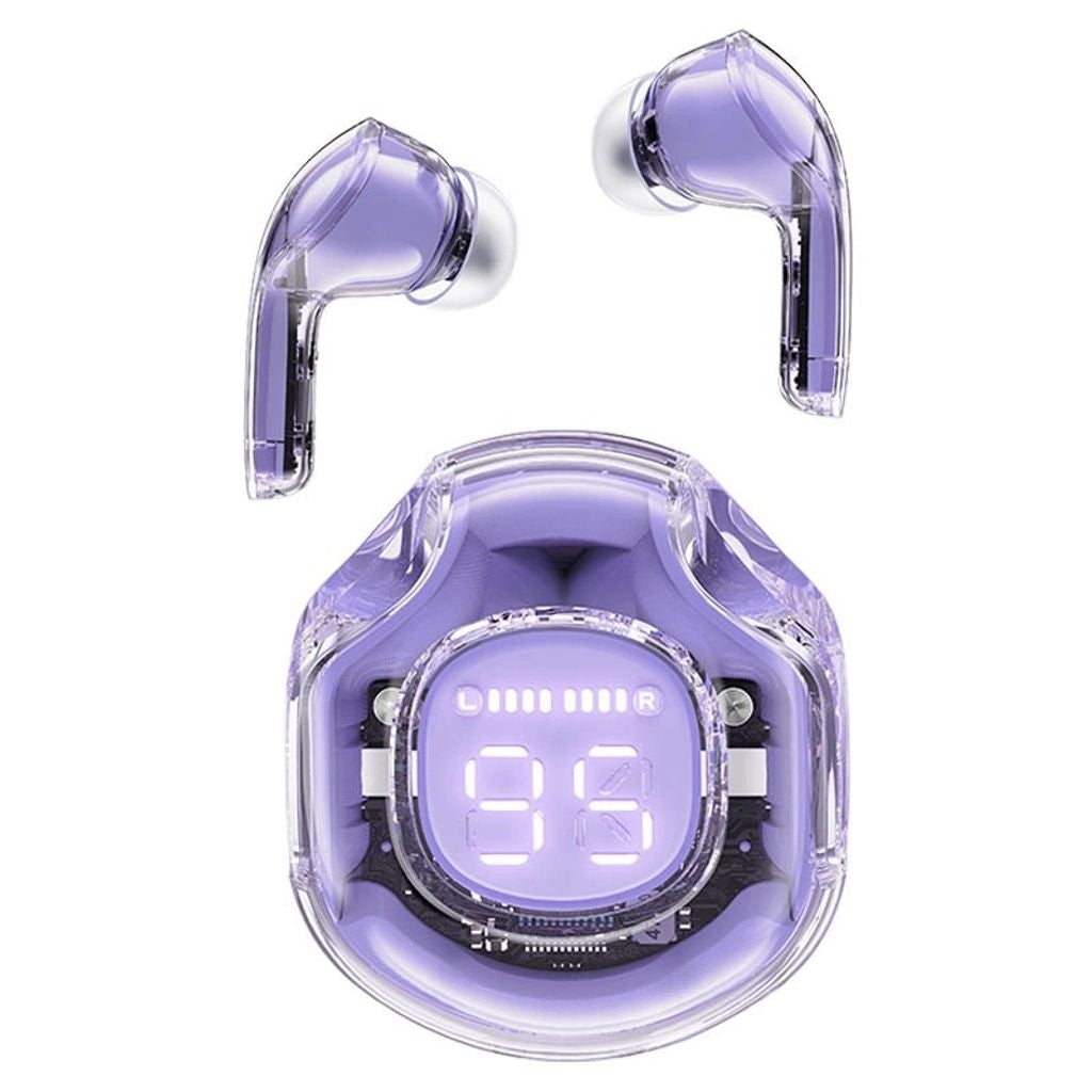 Acefast T8 wireless headphones Bluetooth TWS - Purple