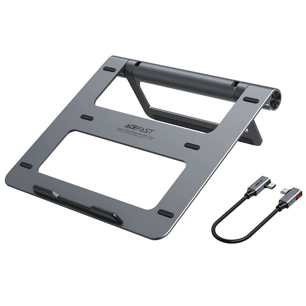Acefast portable stand / USB-C hub, 2x USB-A/TF/SD/HDMI 4K@60Hz/RJ45/USB-C PD, 100W (20V/5A)