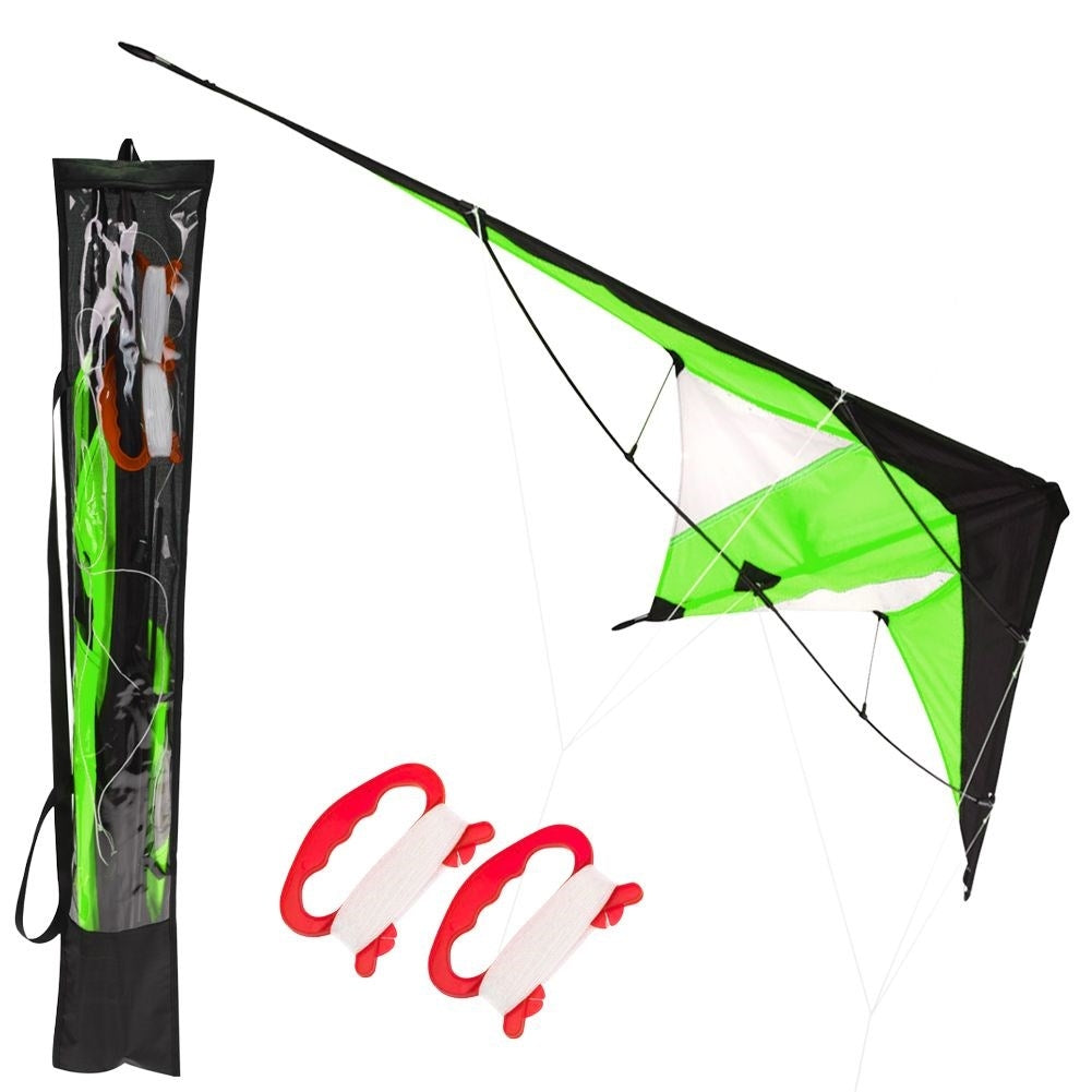 Acrobatic kite with two 30m lines for fantastic entertainment