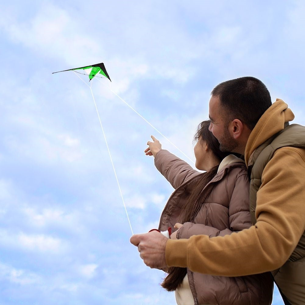 Acrobatic kite with two 30m lines for fantastic entertainment