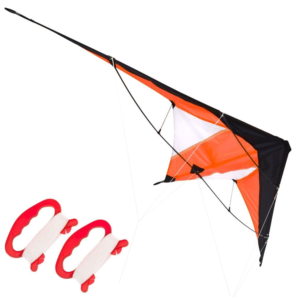 Acrobatic kite with two 30m ropes - for children and adults