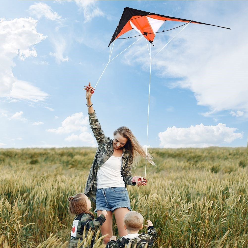 Acrobatic kite with two 30m ropes - for children and adults