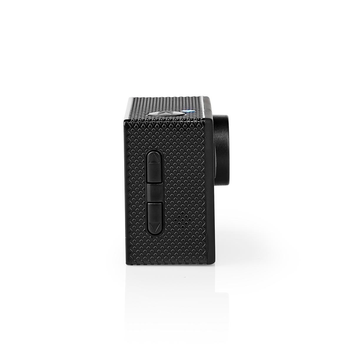 Action Camera | Simple Screen | 720p@30fps | 5 MPixel | Waterproof up to: 30.0 m | 90 min | Wi-Fi | App available for: Android™ / IOS | Brackets included | Black