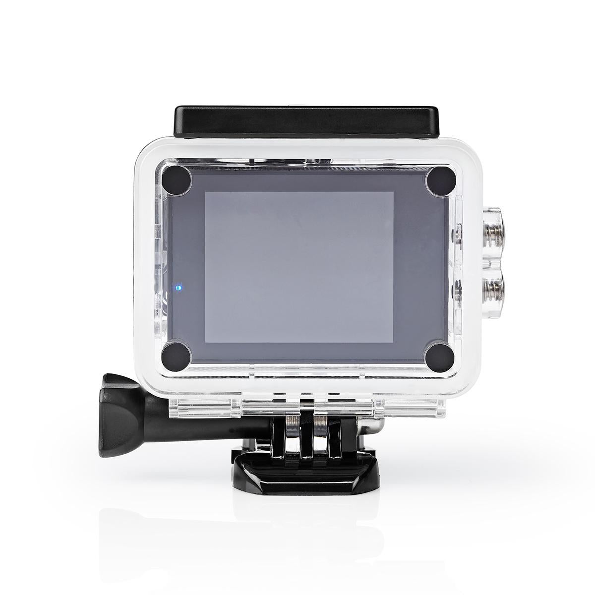 Action Camera | Simple Screen | 720p@30fps | 5 MPixel | Waterproof up to: 30.0 m | 90 min | Wi-Fi | App available for: Android™ / IOS | Brackets included | Black