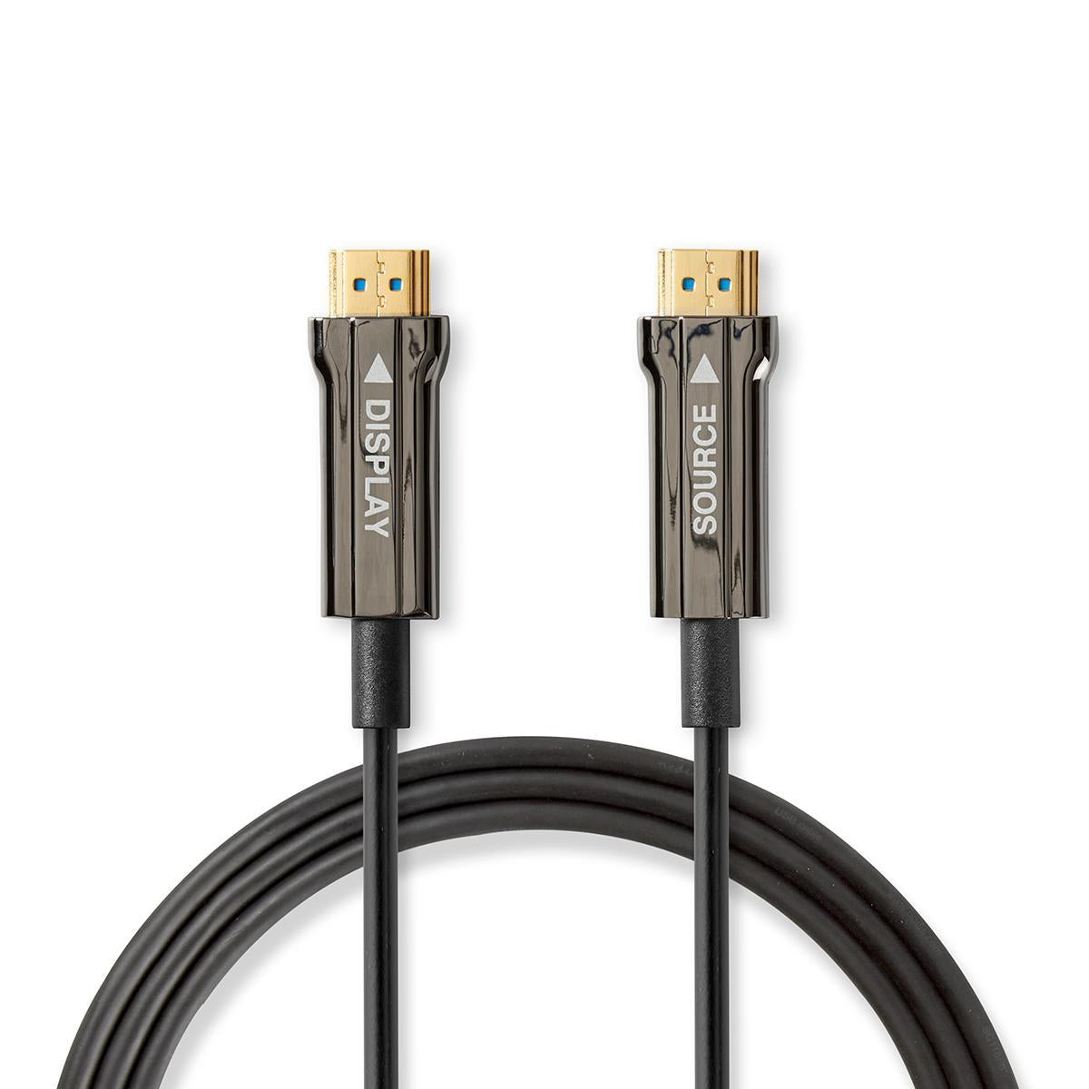 Active Optical Ultra High Speed HDMI™ Cable with Ethernet | HDMI™ Connector | HDMI™ Connector | 8K@60Hz | 48 Gbps | 75.0 m | Round | PVC | Black | Gift Box