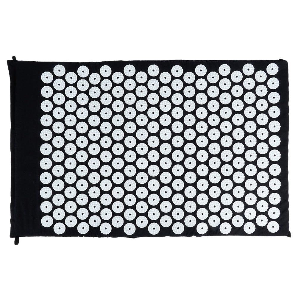 Acupressure massage mat with spikes black 62x40 cm