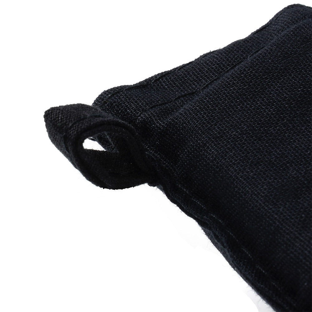 Acupressure massage mat with spikes black 62x40 cm