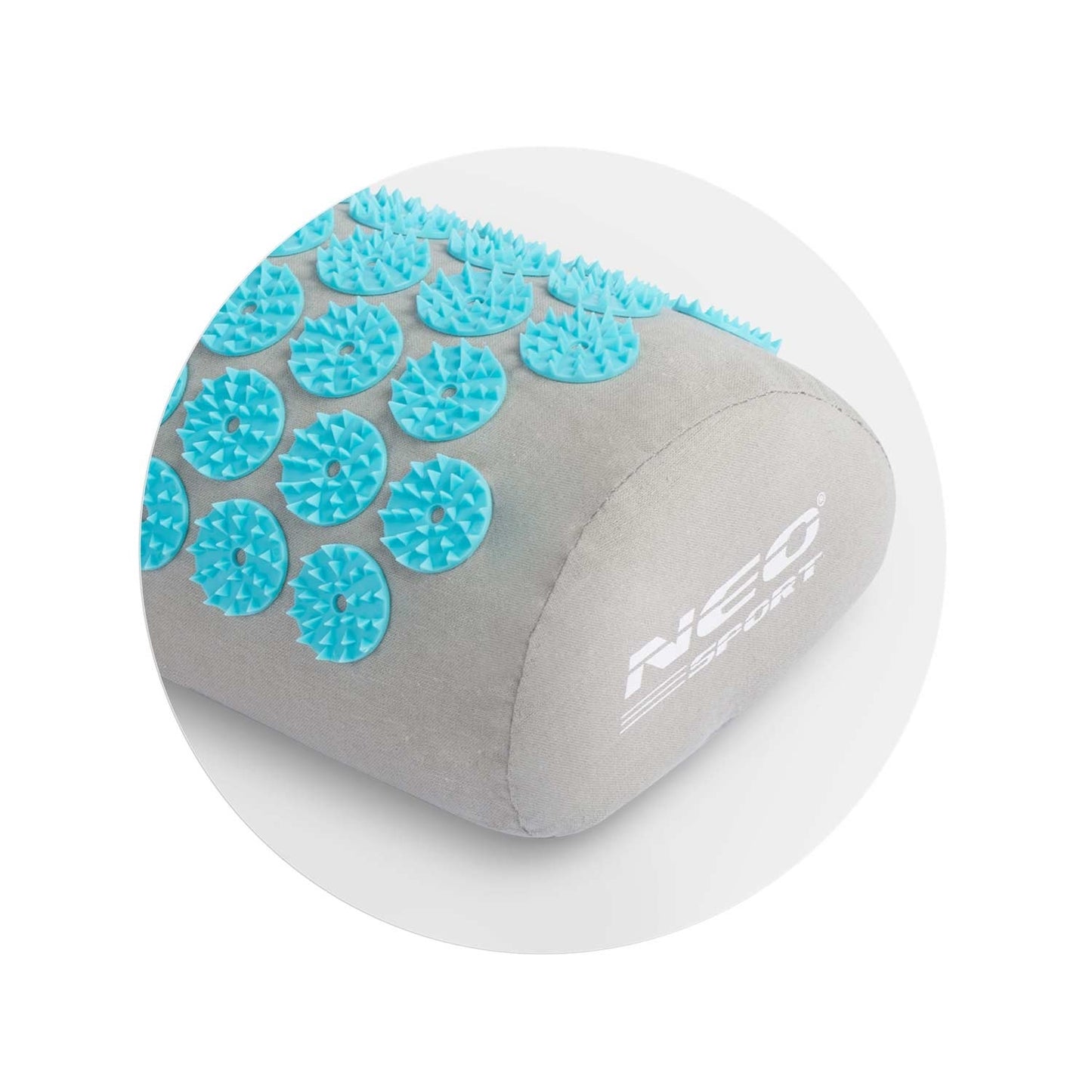 Acupressure mat with Spikes Neo-Sport NS-900 Grey-Turquoise