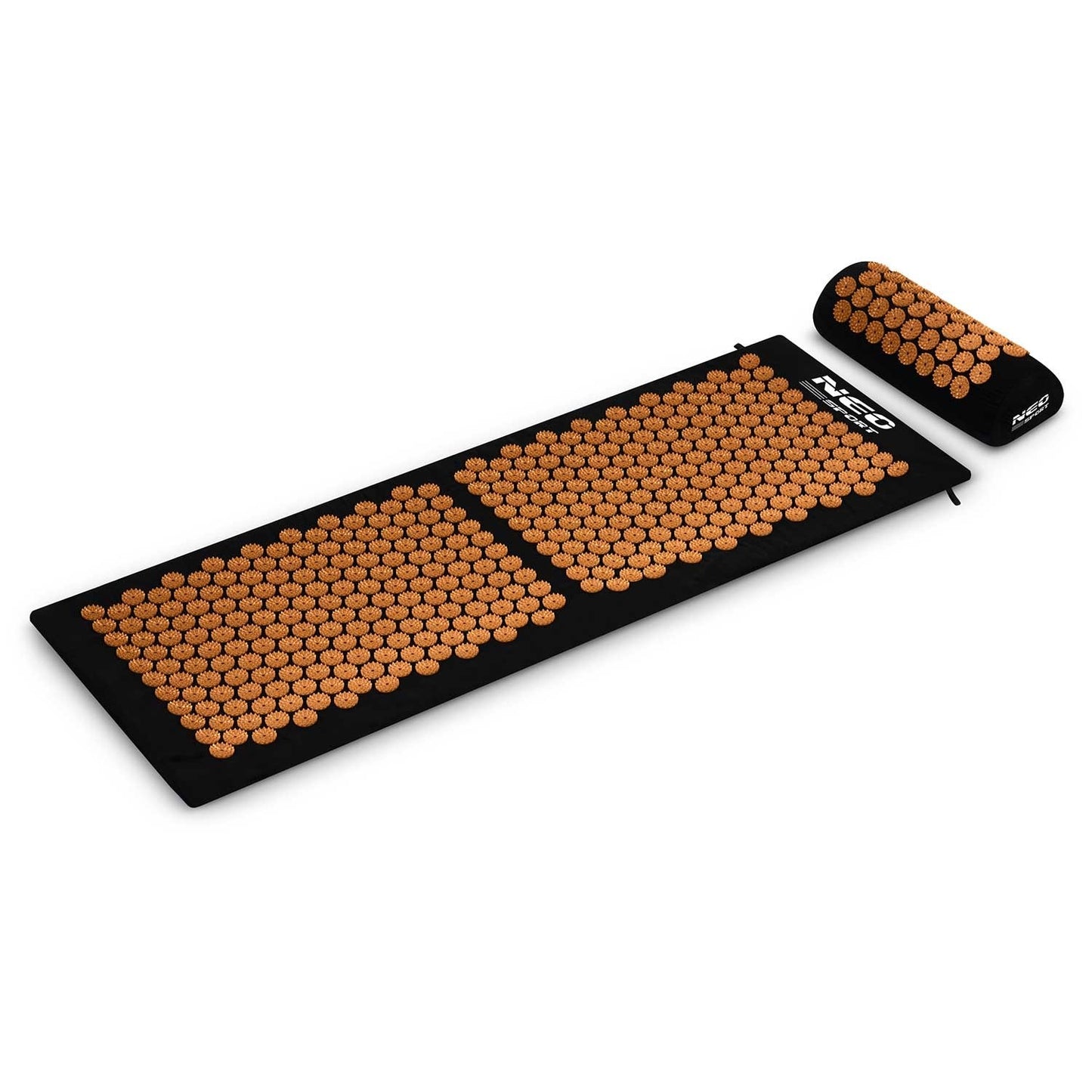 Acupressure mat with Spikes Neo-Sport NS-901 Black-Gold
