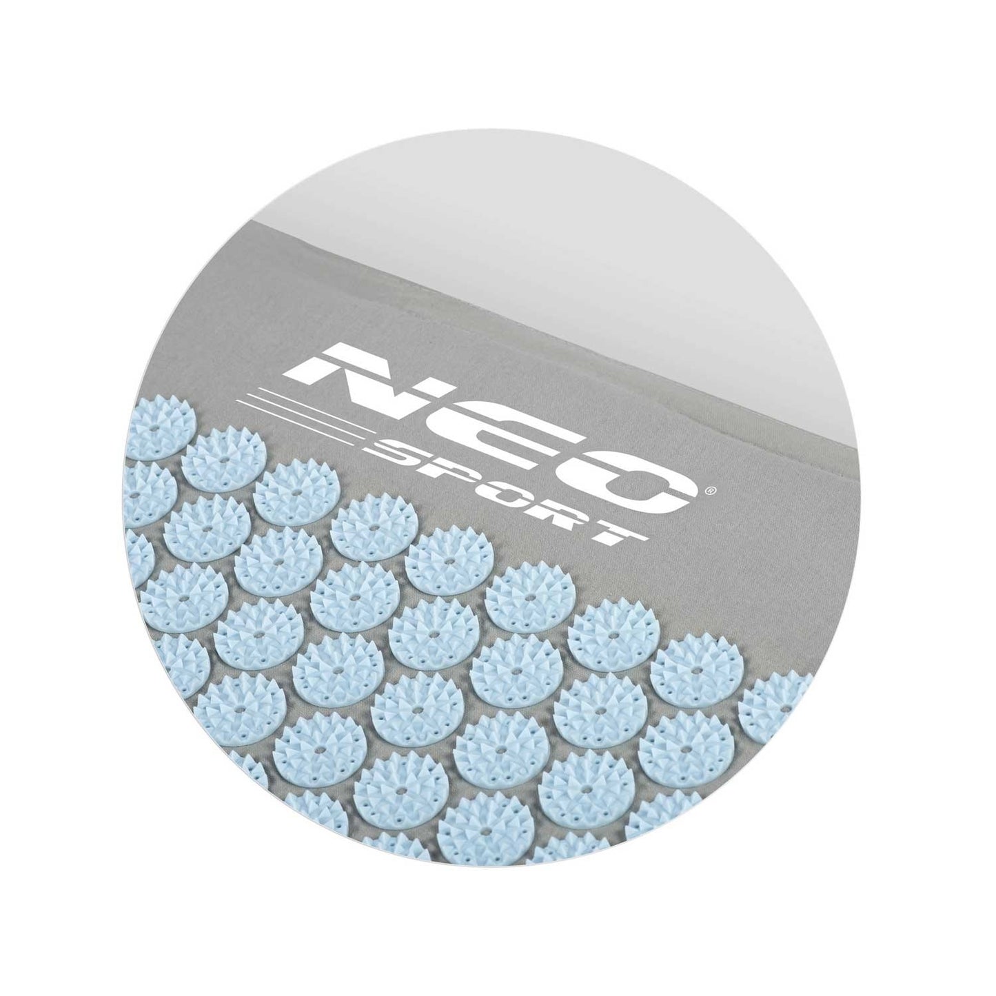 Acupressure mat with Spikes Neo-Sport NS-901 Grey/Blue
