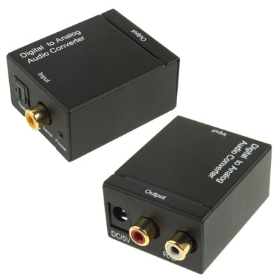 Adapter Toslink/Coaxial to Analog Audio