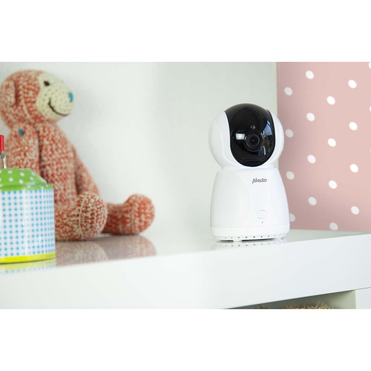 Additional Baby Camera for DVM-275, White, Pan & Tilt