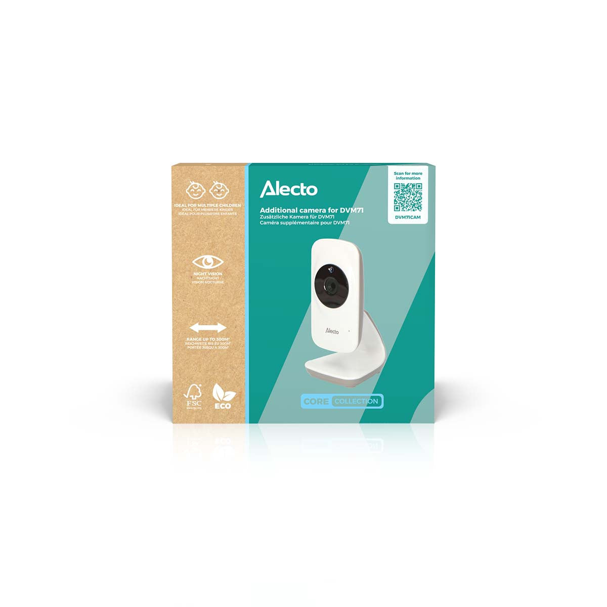 Additional Camera for Video Baby Monitor with Night Vision