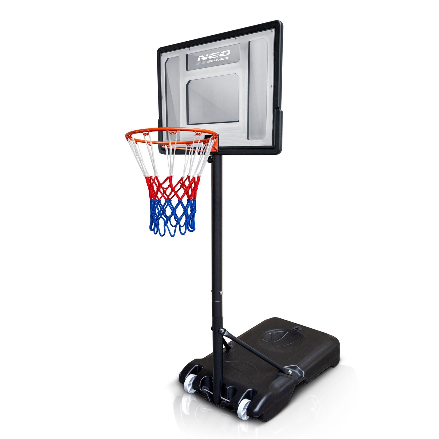 Adjustable Basketball Hoop 1.5m-2.1m for Kids & Adults