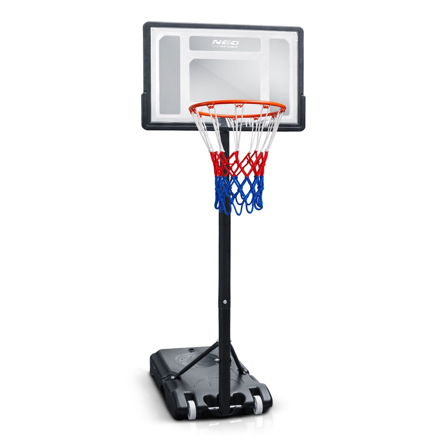 Adjustable Basketball Hoop 1.5m-2.1m for Kids & Adults