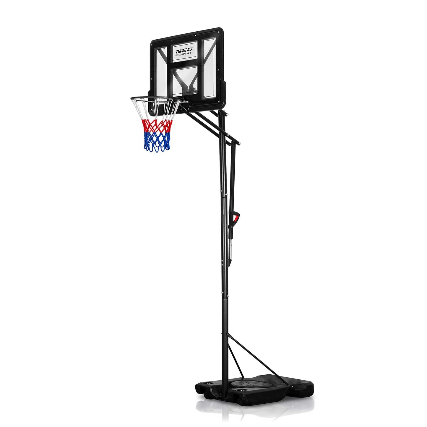 Adjustable Basketball Hoop 1.7-3.05m with Wheels