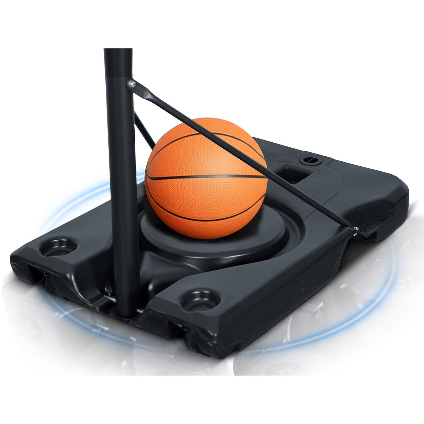 Adjustable Basketball Hoop 1.7-3.05m with Wheels