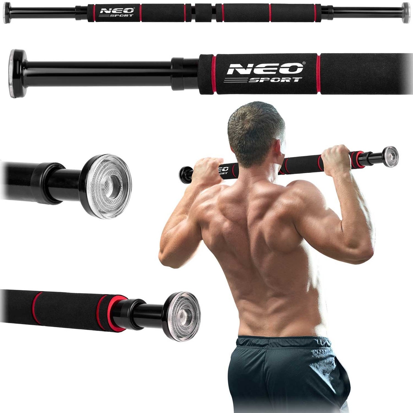 Adjustable Door Trapeze for Pull-ups 60-85 cm NS-311