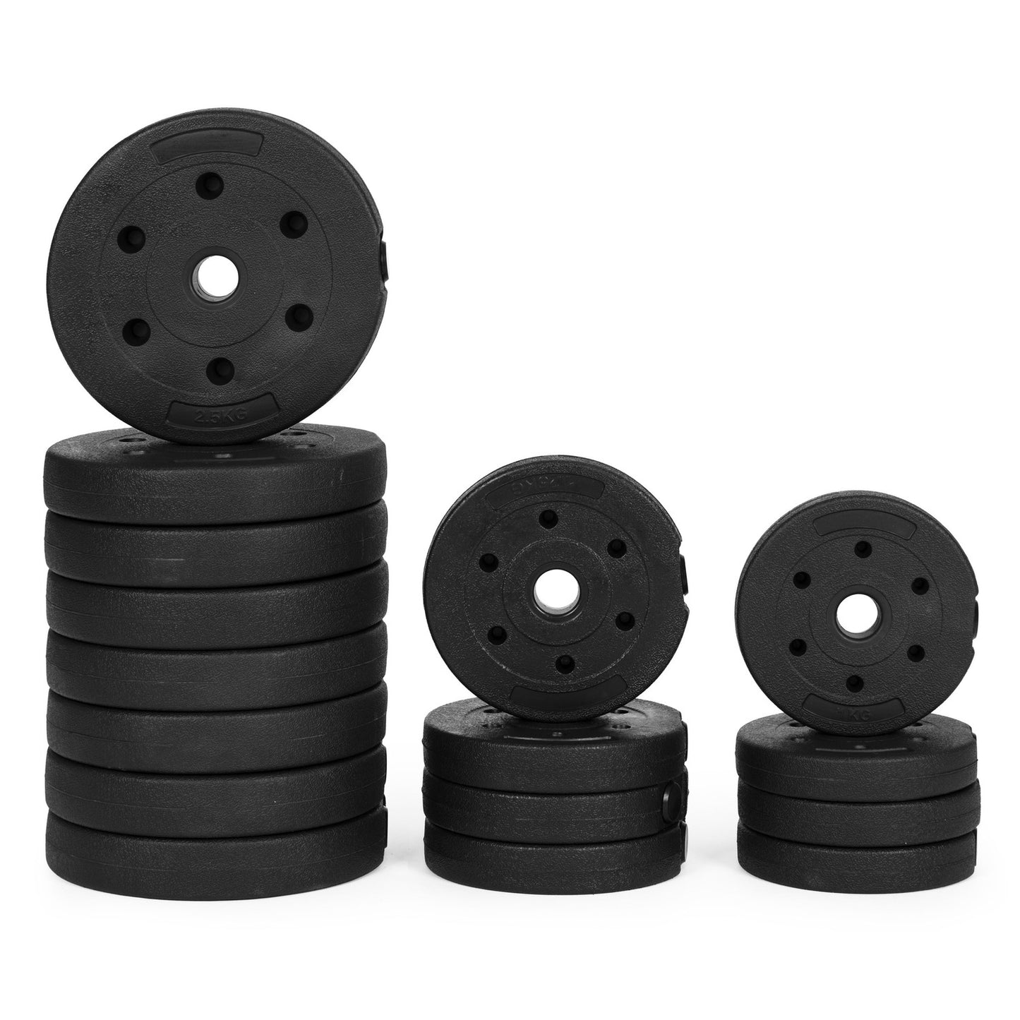 Adjustable Dumbbells 2x15 kg Workout Set 30 kg