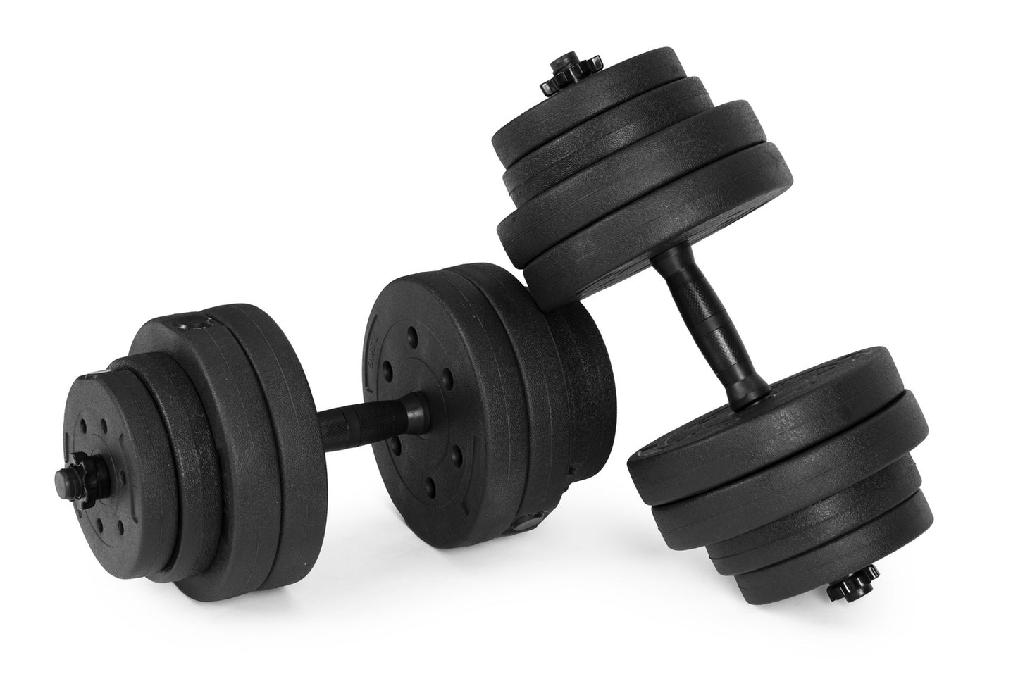 Adjustable Dumbbells 2x15 kg Workout Set 30 kg