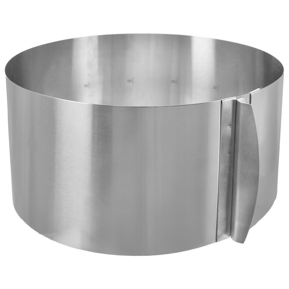 Adjustable Round Baking Pan for Cakes of Different Sizes